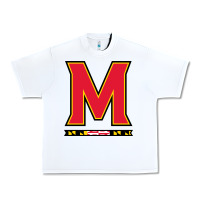 White maryland terr Urban Heavy Tee - linhVisuals