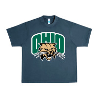 Midnight Navy ohio bobc Urban Heavy Tee - linhVisuals