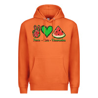 Carrot Peace Love Watermelon Premium Hoodie - Jasminsmagicworld