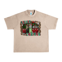 French Oak merry christmas caravan Urban Heavy Tee - CowhideDigitalArt