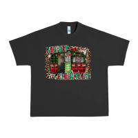 Pigment Black merry christmas caravan Urban Heavy Tee - CowhideDigitalArt