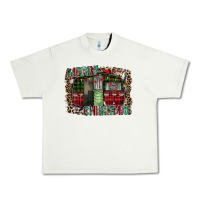 Pistachio merry christmas caravan Urban Heavy Tee - CowhideDigitalArt