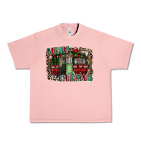 Salmon merry christmas caravan Urban Heavy Tee - CowhideDigitalArt