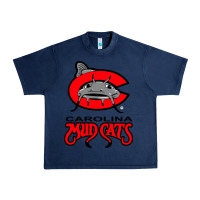 Navy the-carolina-mudcats-merch Urban Heavy Tee - linhVisuals