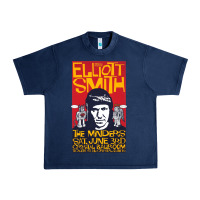 Navy Elliott Smith Urban Heavy Tee - linhVisuals