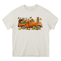Cream thanksgiving truck with gnome bbs Heavy Core Tee - BundleAndBundleShop