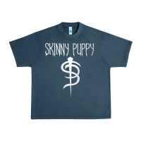 Midnight Navy Skinny Puppy Urban Heavy Tee - linhVisuals