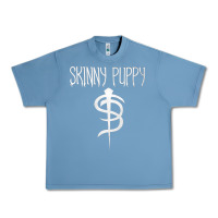 Pebble Blue Skinny Puppy Urban Heavy Tee - linhVisuals