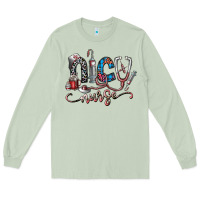 Matcha nice nurse Long Sleeve Tee - SublimationCraftShop