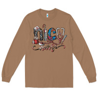 Toasted Coconut nice nurse Long Sleeve Tee - SublimationCraftShop