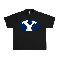 Black byu couga s Urban Heavy Tee - linhVisuals