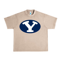 French Oak byu couga s Urban Heavy Tee - linhVisuals