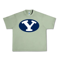 Oil Green byu couga s Urban Heavy Tee - linhVisuals