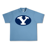 Pebble Blue byu couga s Urban Heavy Tee - linhVisuals