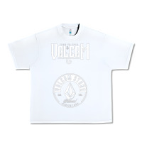 White Volcom Style Urban Heavy Tee - linhVisuals
