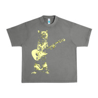 Tornado cat playing guitar Urban Heavy Tee - linhVisuals