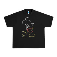 Black micke mouse tshirt Urban Heavy Tee - linhVisuals