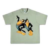 Oil Green Heckle and Jeckle Urban Heavy Tee - linhVisuals