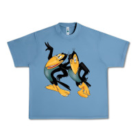 Pebble Blue Heckle and Jeckle Urban Heavy Tee - linhVisuals