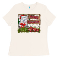 Bone merry Christmas pig Ladies Tee - CowhideDigitalArt