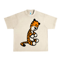Sandshell Calvin Bill Watterson Urban Heavy Tee - linhVisuals
