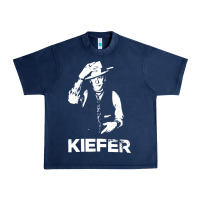 Navy kiefer sutherland müsïc Urban Heavy Tee - linhVisuals