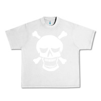 Lunar Rock skull crossbones Urban Heavy Tee - linhVisuals