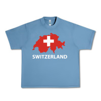 Pebble Blue switzerland Urban Heavy Tee - linhVisuals