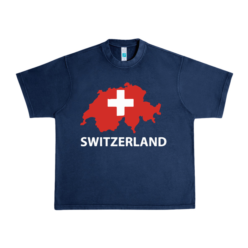 Switzerland Urban Heavy Tee by linhVisuals | Teevron