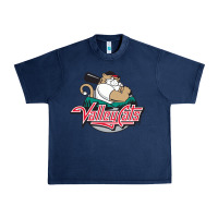 Navy this-tri-city-valleycats-merch Urban Heavy Tee - linhVisuals