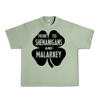 Oil Green prone to shenanigans and malarkey Urban Heavy Tee - linhVisuals