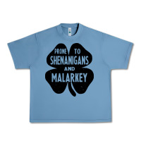 Pebble Blue prone to shenanigans and malarkey Urban Heavy Tee - linhVisuals
