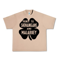 Prone To Shenanigans And Malarkey Urban Heavy Tee | Teevron