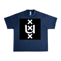 Navy Amsterdam University Urban Heavy Tee - linhVisuals