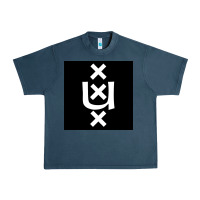 Midnight Navy Amsterdam University Urban Heavy Tee - linhVisuals