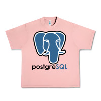 Salmon Postgresql Urban Heavy Tee - linhVisuals