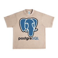 French Oak Postgresql Urban Heavy Tee - linhVisuals
