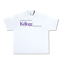 White kellogg high school Urban Heavy Tee - linhVisuals