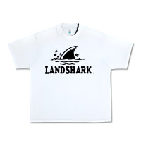 White landshark Urban Heavy Tee - linhVisuals