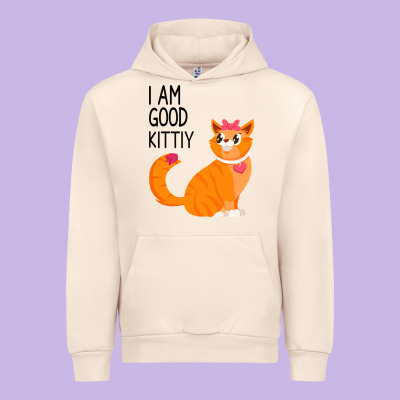 I Am Good Kittiy Urban Hoodie Designed By Bettercallsaul