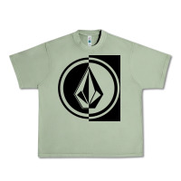Oil Green Volcom Style Urban Heavy Tee - linhVisuals