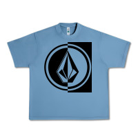 Pebble Blue Volcom Style Urban Heavy Tee - linhVisuals