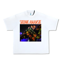 White skunk anansie Urban Heavy Tee - linhVisuals