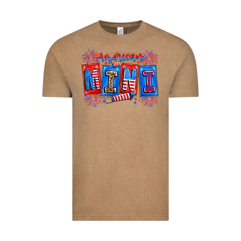 American Mini Vintage Tee by CowhideDigitalArt | Teevron