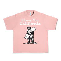 Salmon i love you california bear state hug Urban Heavy Tee - linhVisuals