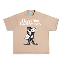 Burro i love you california bear state hug Urban Heavy Tee - linhVisuals