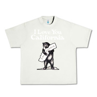 Pistachio i love you california bear state hug Urban Heavy Tee - linhVisuals