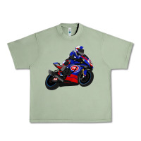 Oil Green Superbike Toprak Razgatlıoğlu Urban Heavy Tee - linhVisuals