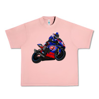 Salmon Superbike Toprak Razgatlıoğlu Urban Heavy Tee - linhVisuals