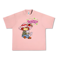 Salmon strawberry shortcake and cat Urban Heavy Tee - linhVisuals
